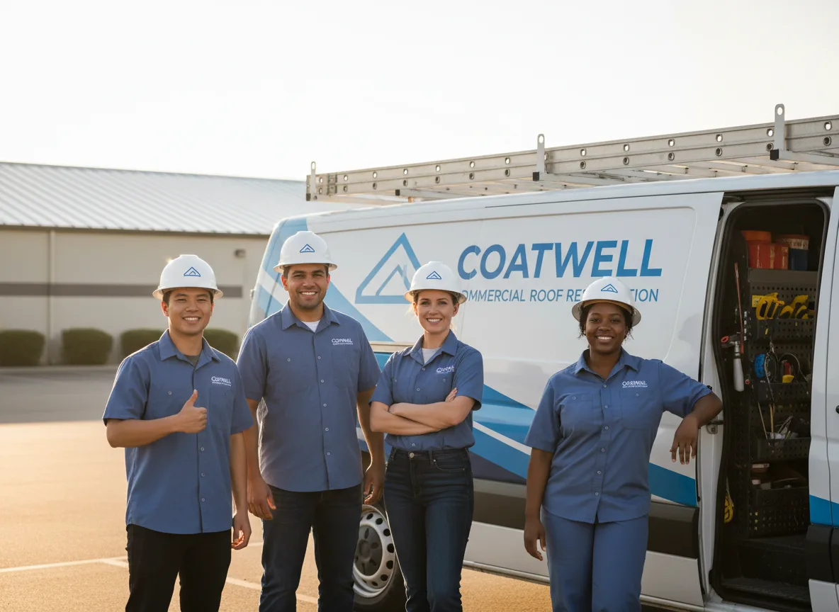 Commercial roof coating company in Barnum, IA